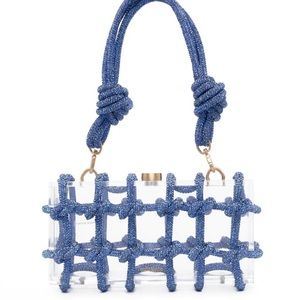 Cult Gaia Bess Rhinestone Bag NWT